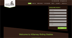 Desktop Screenshot of killarneyridingstables.com